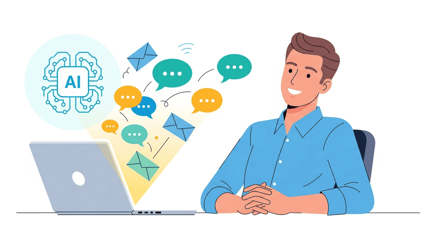 AI handling customer support automatically so business owners can focus on what matters