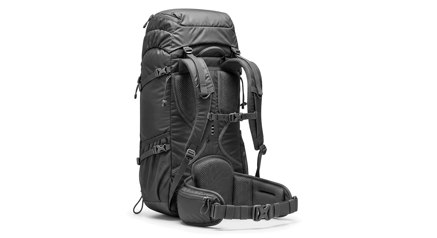 Osprey Tropos 32L backpack with mesh ventilation panel designed for larger frames