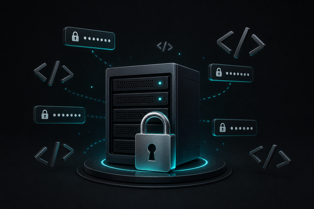 Self-hosted password manager running on a personal server with Vaultwarden Docker setup