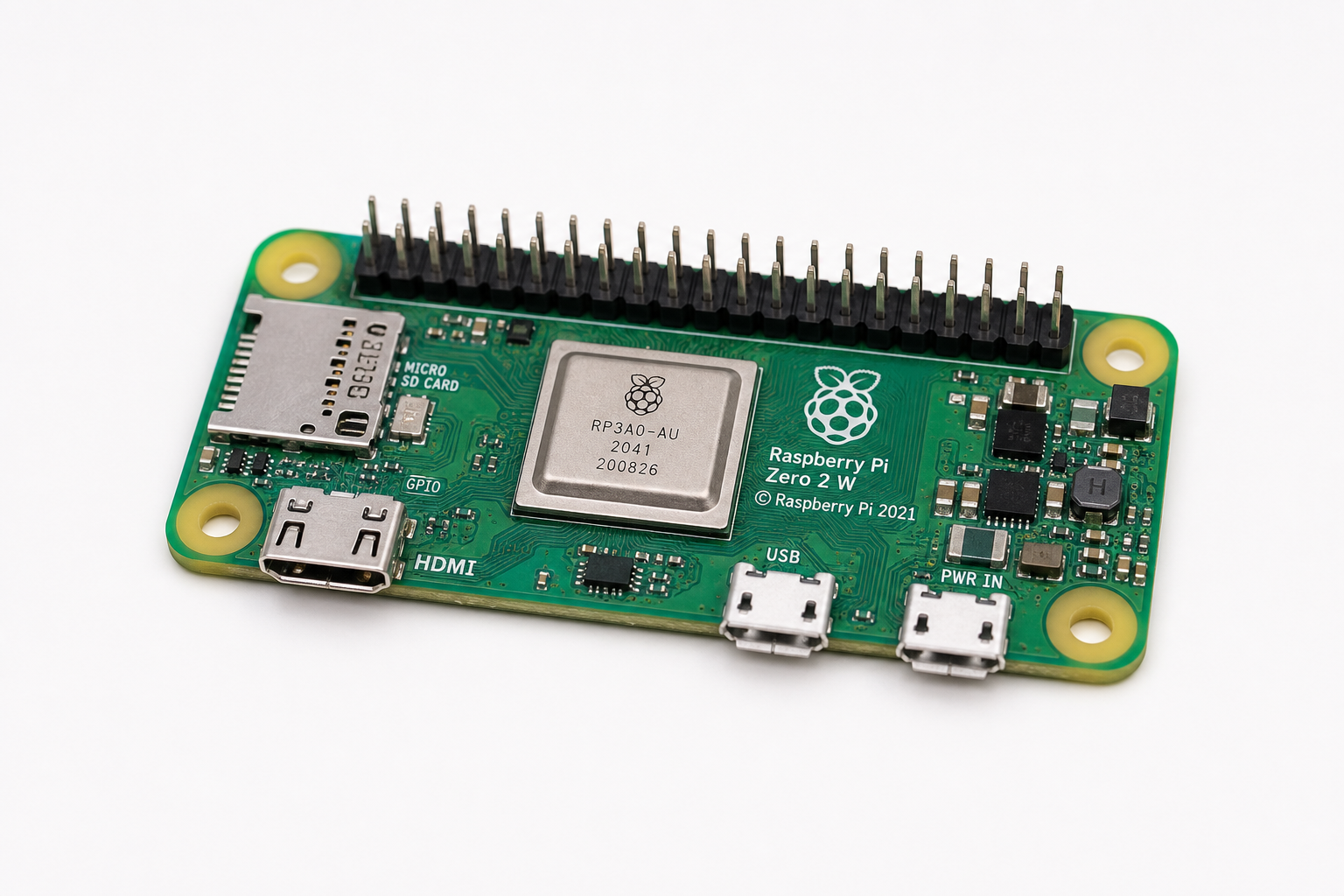 Raspberry Pi Zero 2W single-board computer, the recommended hardware for running BLE Scale Sync